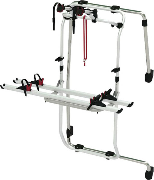 Porte-vélos FIAMMA Carry Bike Frame VW Crafter/ MAN vélos élec. àpd 2017, ch. adm. 50 kg 2 vélos coul. aluminium