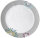 Dessertteller Melamin Brunner Belfiore Durchm. 20 cm Fb. weiß / blau / grau