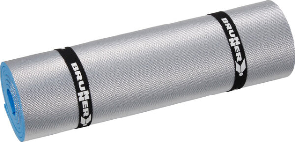 Natte de plage Brunner Alu-Mat argent/gris