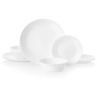 Set de vaisselle Corelle 12 pièces Couleur winter frost white