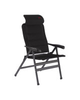 Camping chair CRESPO Air Deluxe Compact XL col. black