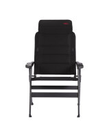 Camping chair CRESPO Air Deluxe Compact XL col. black