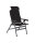 Camping chair CRESPO Air Deluxe Compact XL col. black