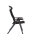 Camping chair CRESPO Air Deluxe Compact XL col. black