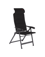 Camping chair CRESPO Air Deluxe Compact col. black