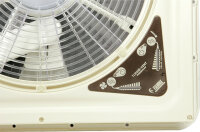 Roof Vent Fan Turbo Premium White with thermostat and Touch-control