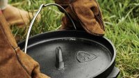 Dutch Oven 8.2 l Robens Topf mit Deckel Farbe schwarz