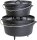 Dutch Oven 8.2 l Robens Topf mit Deckel Farbe schwarz