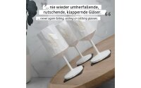 silwy® Magnet-Kunststoffglas WEIN CHEERS WHITE (0,3l)