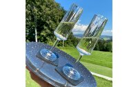 Silwy Outdoor-Champagnerglas Hightech-Kunststoffgläser, 6er-Set