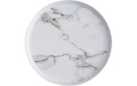 Eurotrail Outdoor-Geschirrset Marble Weiss