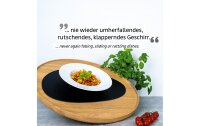 Silwy Magnet-Gourmet-Teller Weiss