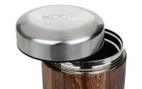 KOOR Thermo-Foodbehälter Oak Wood 0.4 l