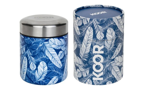 KOOR Thermo-Foodbehälter Blue Feather 0.4 l