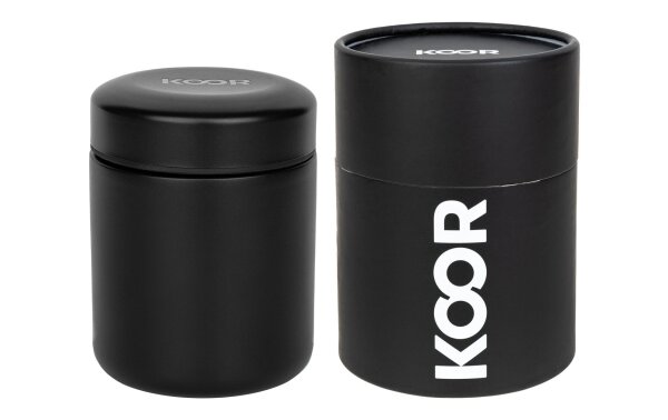 KOOR Thermo-Foodbehälter Schwarz, 0.4 l