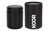 KOOR Thermo-Foodbehälter Schwarz, 0.4 l