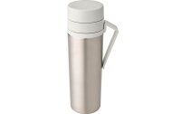 Brabantia Thermosflasche Make & Take 500 ml, Hellgrau/Silber