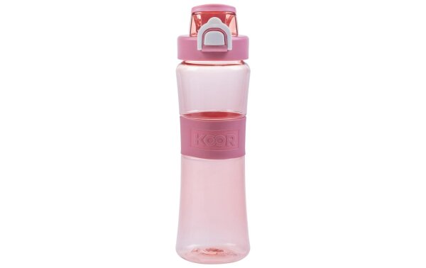 KOOR Trinkflasche Rosa 650 ml