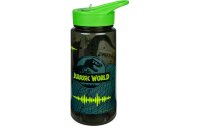 Scooli Trinkflasche Jurassic World 500 ml, Grün/Schwarz