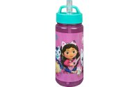 Scooli Trinkflasche Gabbys Dollhouse 500 ml, Blau/Rosa