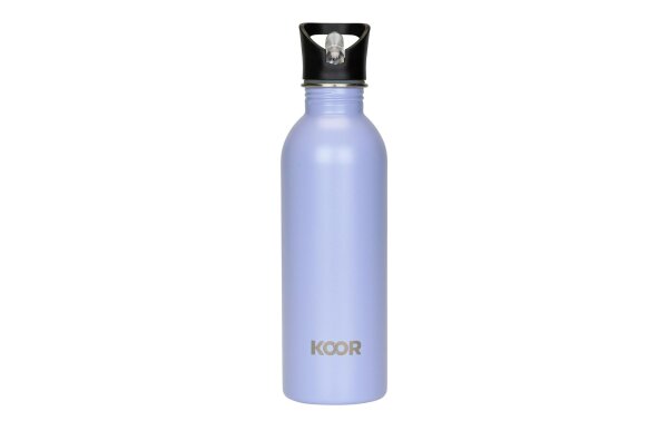 KOOR Trinkflasche Lila Sport 1 L