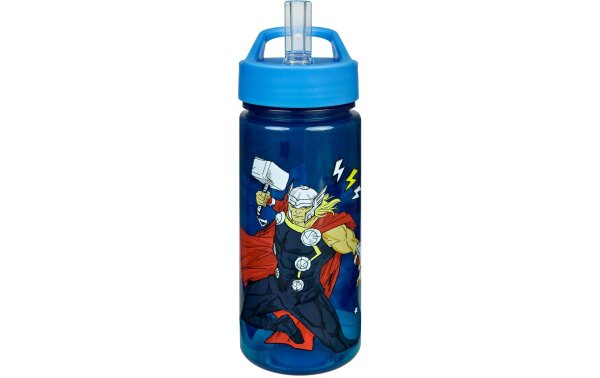 Scooli Trinkflasche Avengers Marvel 500 ml, Dunkelblau