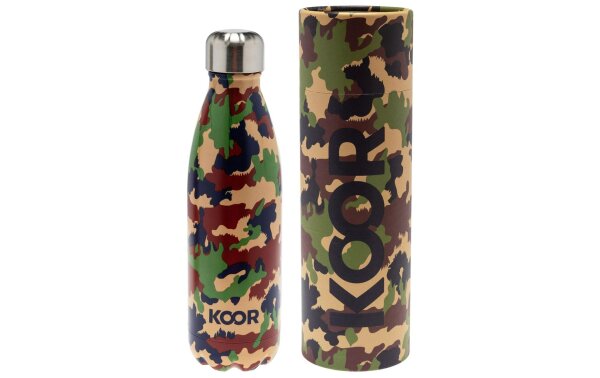 KOOR Trinkflasche Camouflage 500 ml