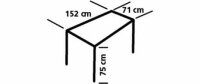 Eurotrail Campingtisch Pavillon S