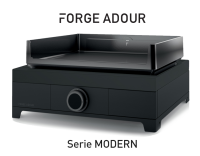 Forge Adour Plancha MODERN Gas 45 schwarz