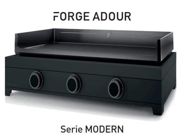 Forge Adour Plancha MODERN Gas 75 schwarz