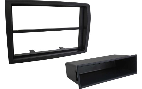 Xzent 1DIN Radioblende mit Ablagefach für Fiat Ducato Bj. 2006 - 2013