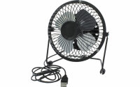 Ventilateur mini avec port USB noir SHI