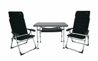 Kit table, & chaise 3 pcs. Crespo AA/213-CTA