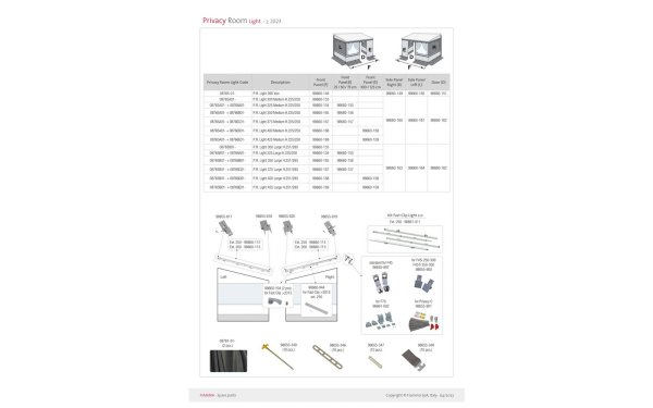 Fiamma Privacy Room Light für Markisen F45 Basismodul L