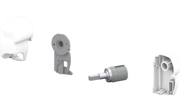 Fiamma Transformationssatz linke Version für Markise F45s / F45s PSA - Farbe Polar White Fiamma Ersatzteilnummer 98655-645