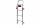 Fiamma Deluxe 8 klappbare Aluminium Leiter 247 cm