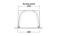 Outwell Tente Waystone 160 Auvent