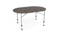 Dometic Zero Concrete Campingtisch Oval 140 x 90 x 72 cm