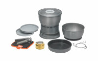 Esbit Spiritus-Kochset 2.35L - ohne Antihaftbeschichtung hardanodisiertes Aluminium