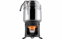 Esbit XS Edelstahl Kaffeekocher mit Trockenbrennstoff...