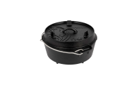 Petromax Dutch Oven Feuertopf aus Gusseisen mit Deckel...