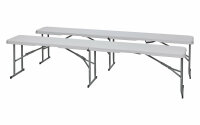 Banc pliable Camptime Taurus, set de 2