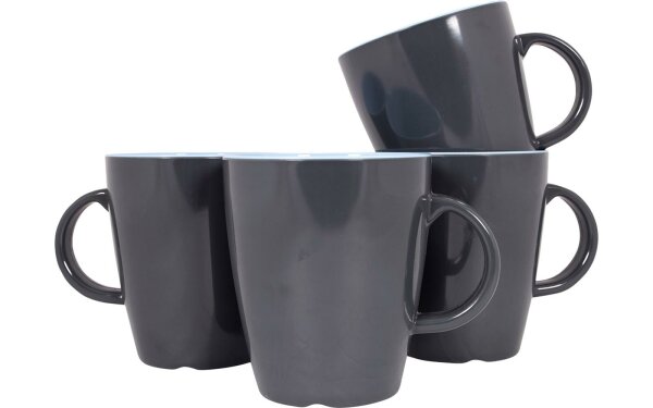 Gimex Vivid Line Becher blau 4 teilig