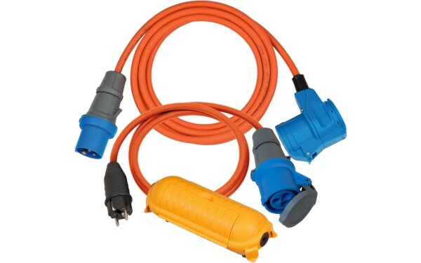 Brennenstuhl Starter Set Camping - inkl. Safe-Box Verl. Winkelkuppl. + Adapterleitung