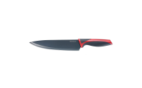 Westmark Chefmesser Klinge 20 cm schwarz/rot