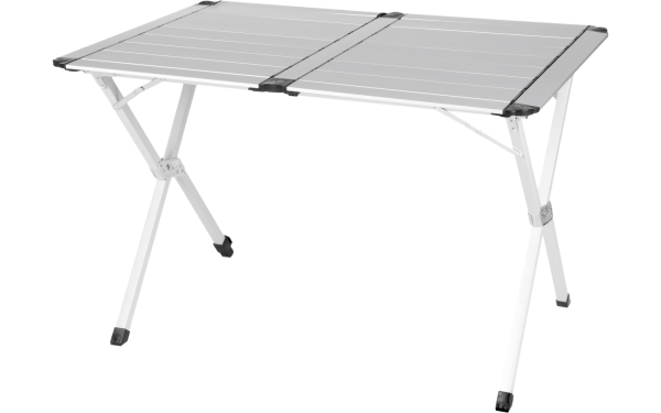 High Peak Olvera Aluminium Campingtisch 110 x 72 x 70 cm silber