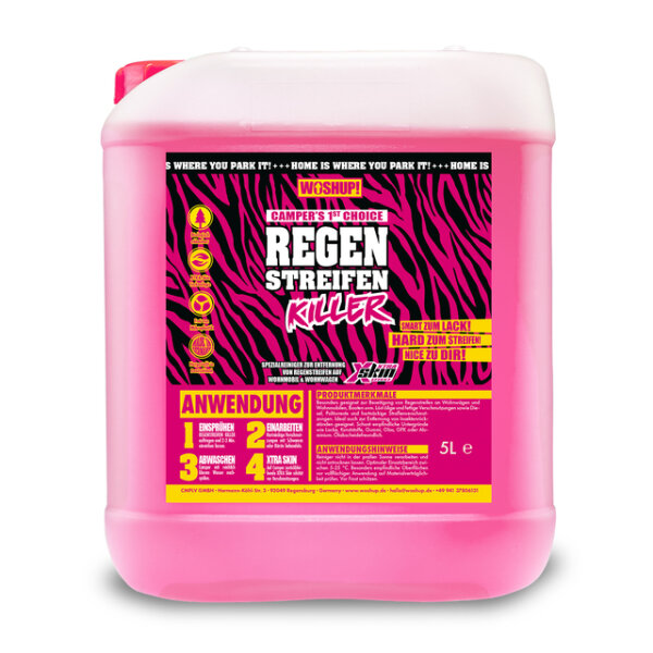 Regenstreifen Killer WOSHUP 5 l