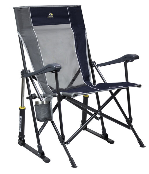 GCI Outdoor rocking chair RoadTrip Rocker color Indigo Blue