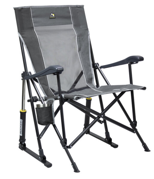 Schaukelstuhl GCI Outdoor RoadTrip Rocker Farbe Mercury Gray