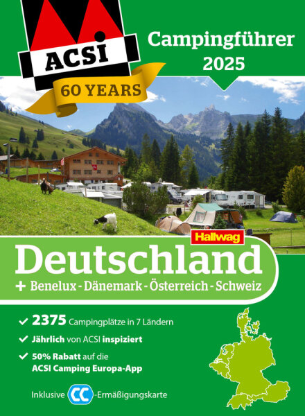 Camping Guide Germany ACSI 2025